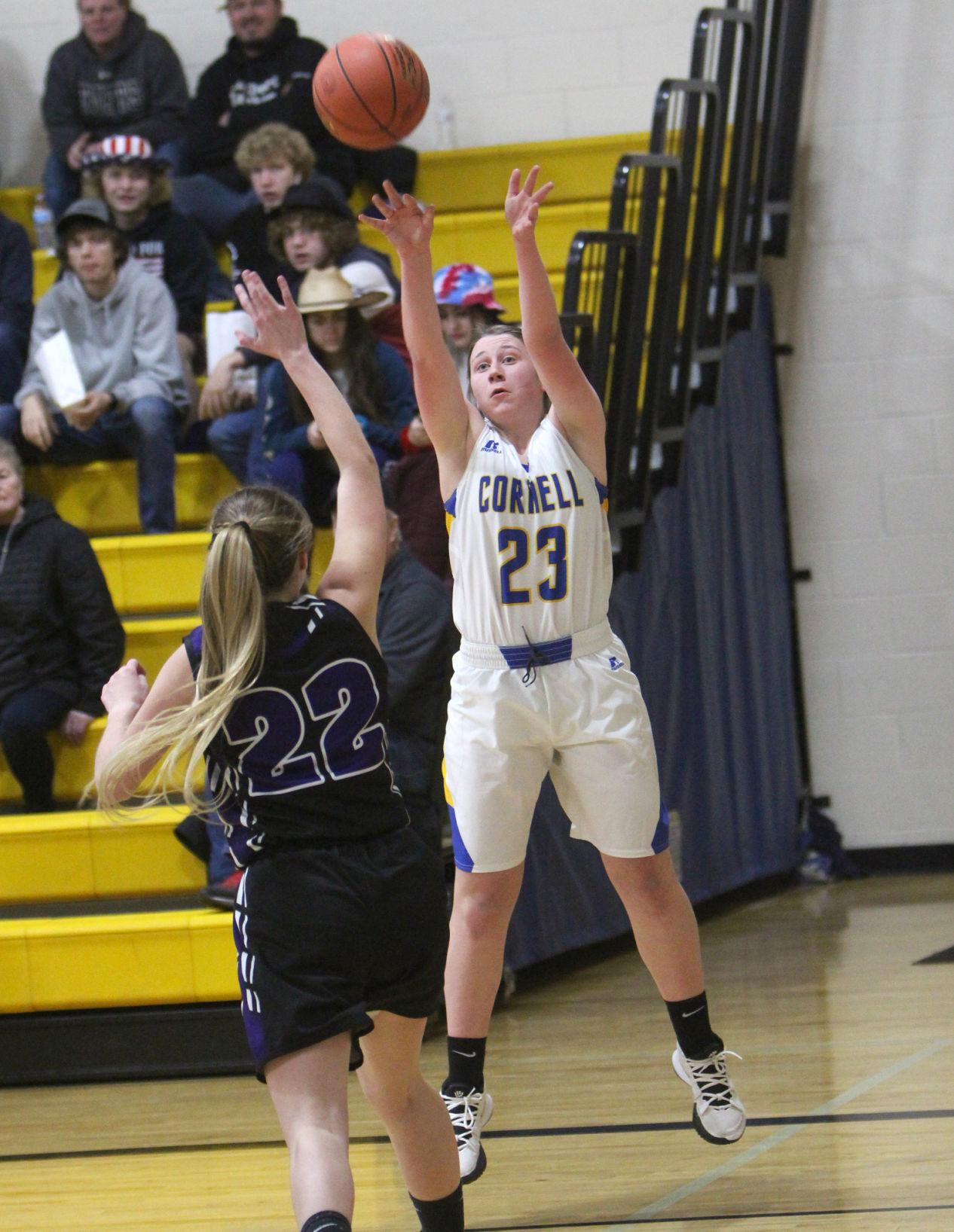 Lake Holcombe at Cornell girls basketball 1-14-22